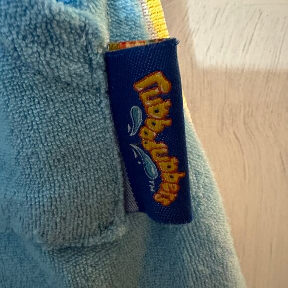 Rub A Dubbers Kids Blue 2T Terry Cloth Bath Time Swim Dress Pocket Vintage Baby‎ - Picture 6 of 8
